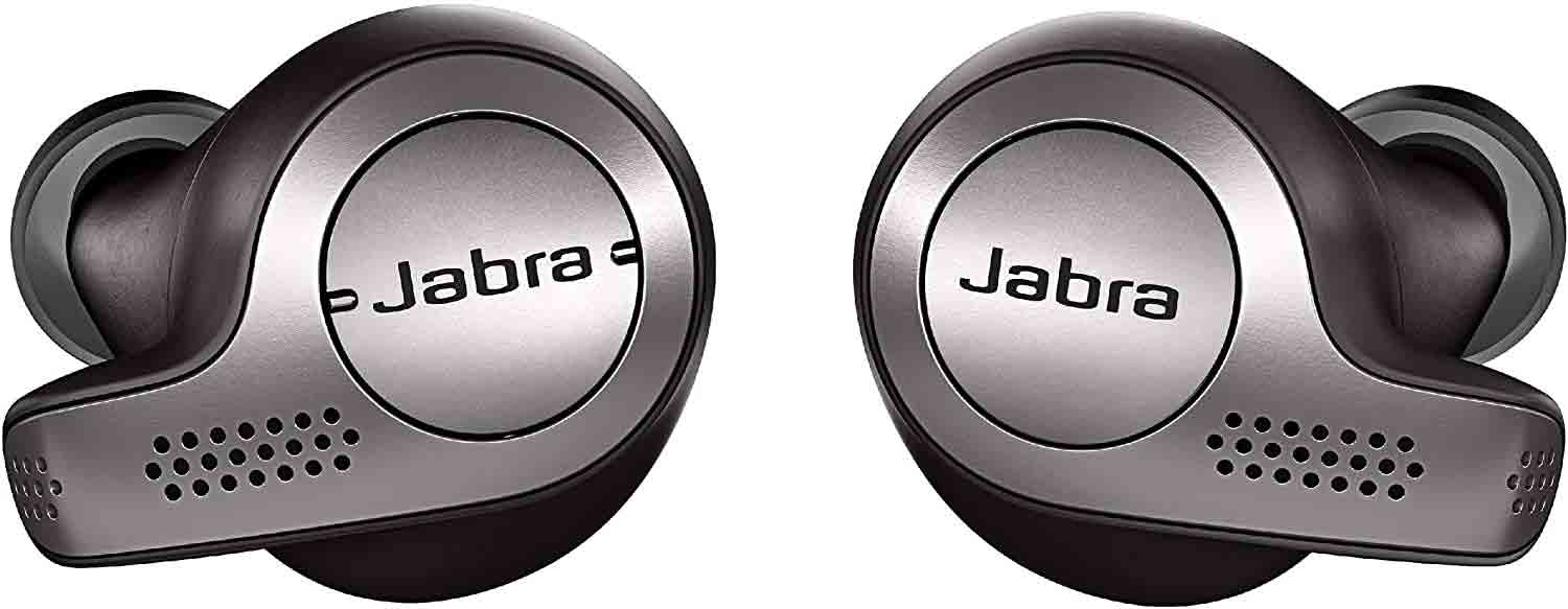 Jabra Elite 65t Earbuds �C Alexa Built-In, True Wireless Earbuds with Charging Case, Titanium Black �C Bluetooth Earbuds Engineered for the Best True Wireless Calls and Music Experience